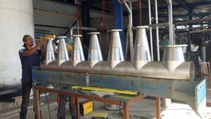 Manufacturing of header for chilled water by EEEC (EUROPE)