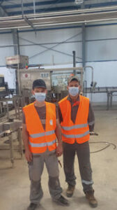 Commissioning and Start up of KHS 36,000 B/HR Hot Filling Line for Juices in Najaf (Iraq) - October 2020