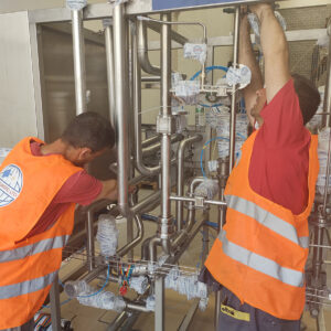 Preparing of Tetra Alsafe in Spain for Shipping