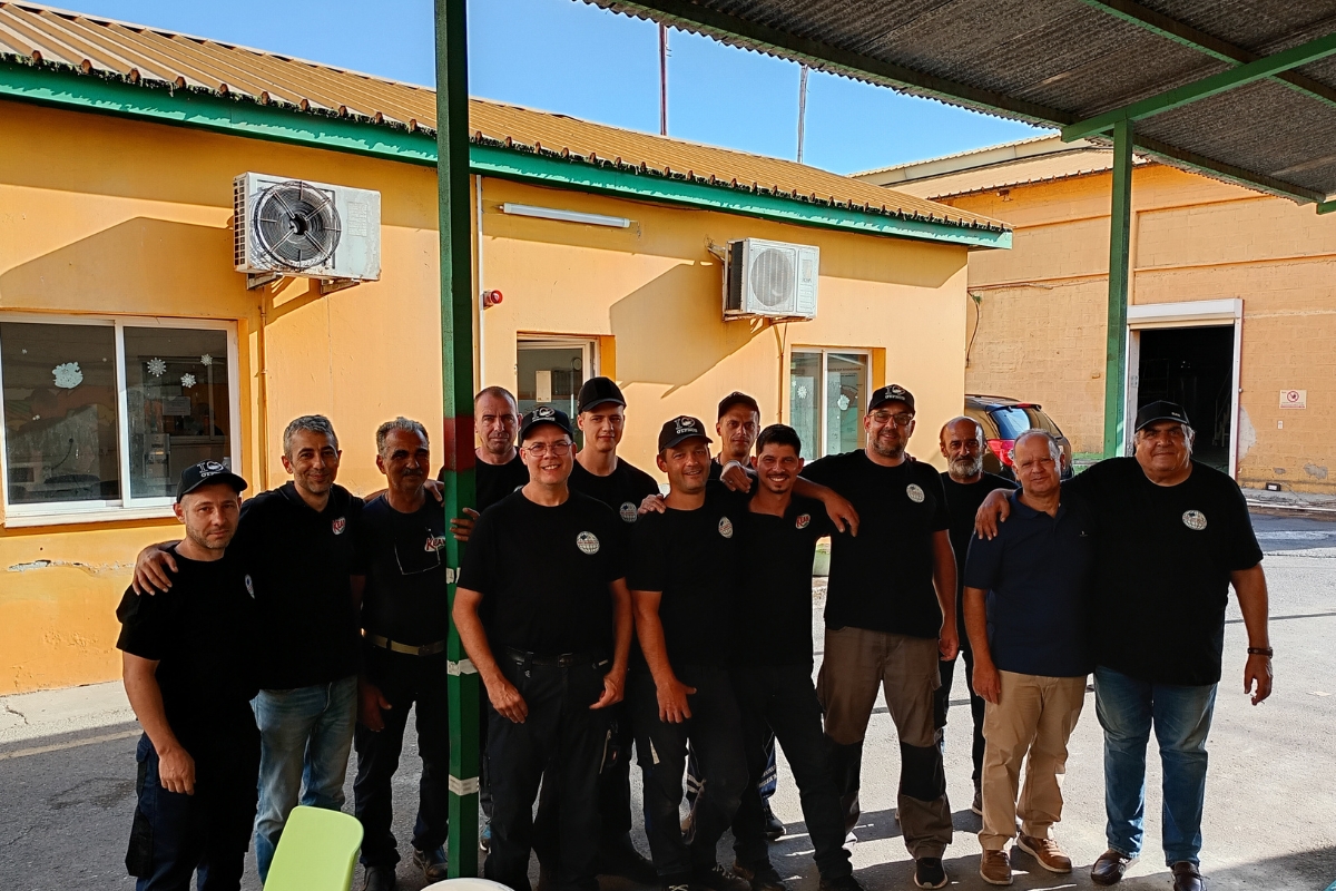 EEEC & KEAN Teams during dismantling of Juice Extractor Plant - Limassol, Cyprus - July 2026 (1)